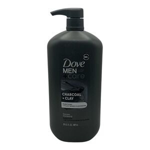 Dove Men+Care - Charcoal + Clay Shampoo (31 oz) - Purifying Cleanser